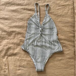 Billabong Long Ride Striped One Piece